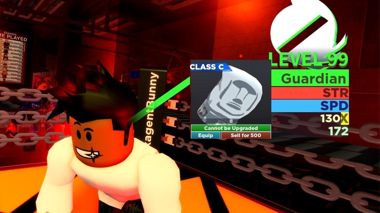 Memeing people to Death with Moyai Gloves in Class A (Roblox Boxing League) 🗿