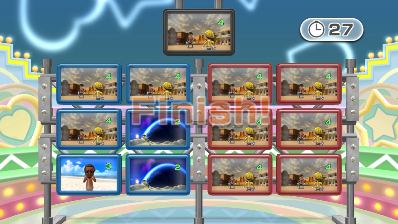 Wii Party minigame: Channel Changers 60fps