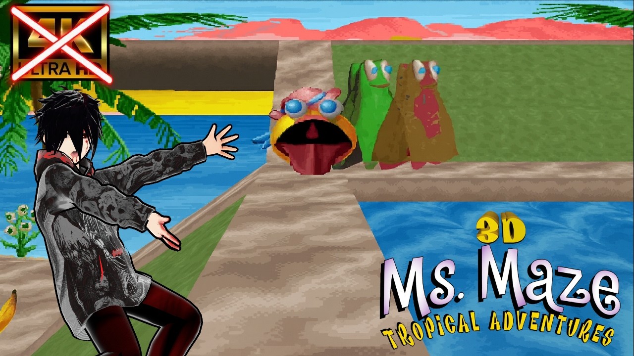 W̶͍̥̟͕͜͝o̶̭̪̹̲͐̾o̷̪̠̟͓̓ Plays... 3D Ms. Maze: Tropical Adventures [No Commentary]