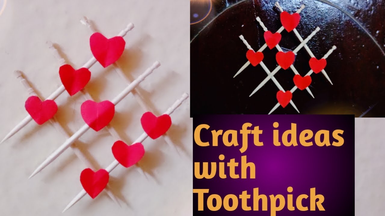 How to reuse Tooth picks ? | Craft ideas with Tooth pick