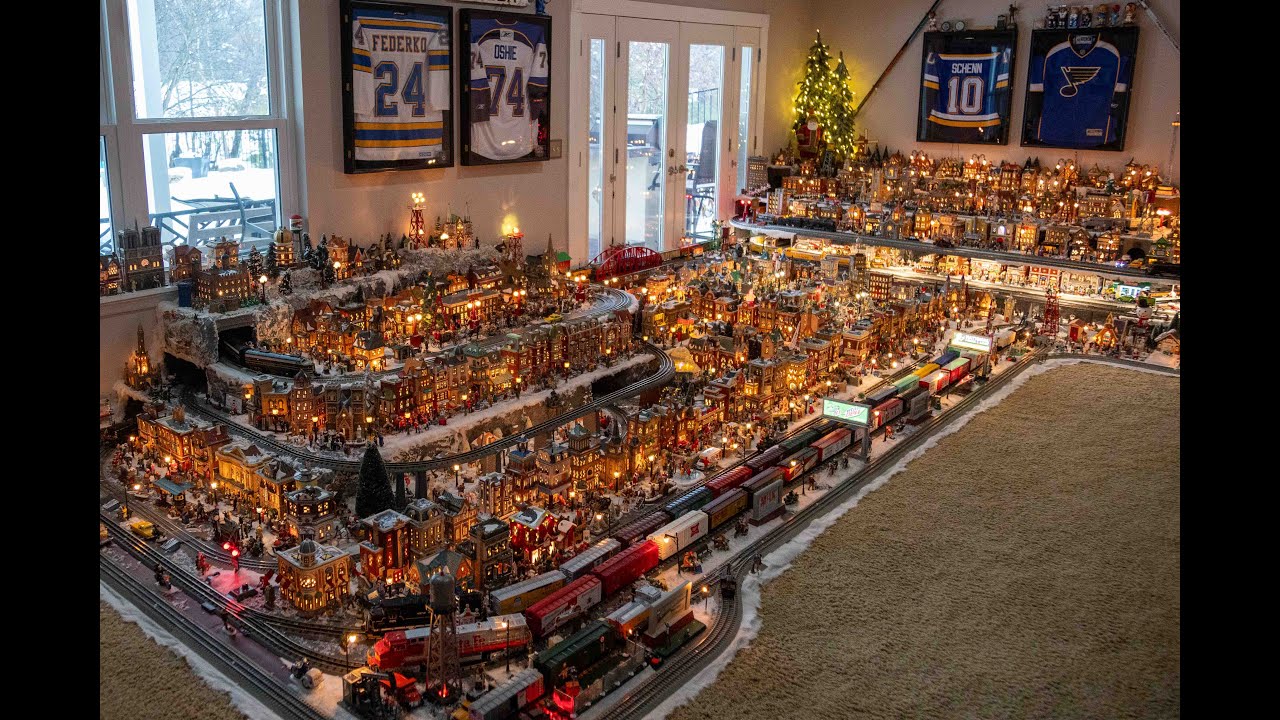 Making a Lionel & Dept. 56 Christmas Village - 2025