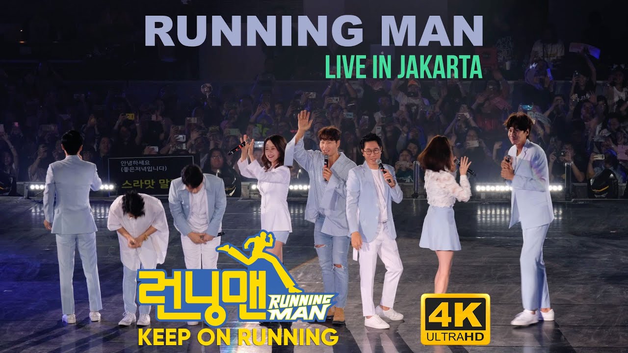 Running Man 런닝맨 Keep On Running Opening Part 2 Live in Jakarta 2019 (4K)