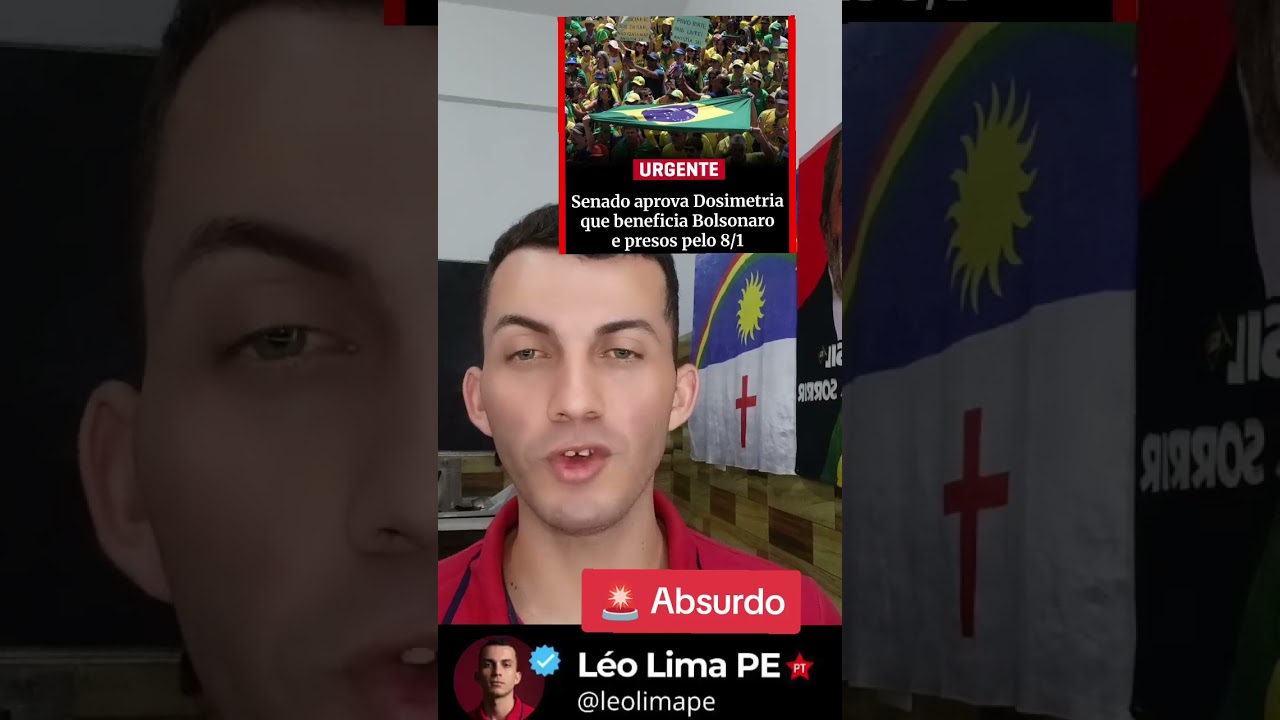 🚨 Urgente, Dosemetria acaba de ser aprovada no senado.
