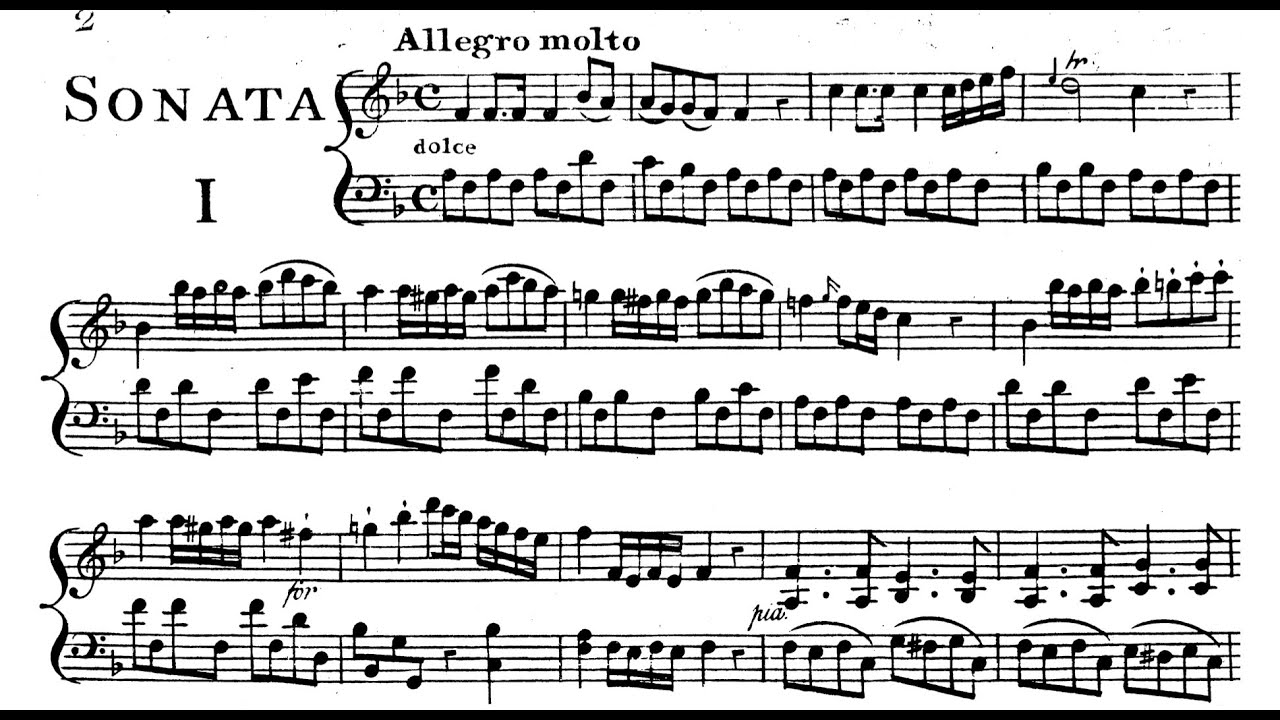 Leopold Kozeluch - Sonata No.1 in F major, Op.1