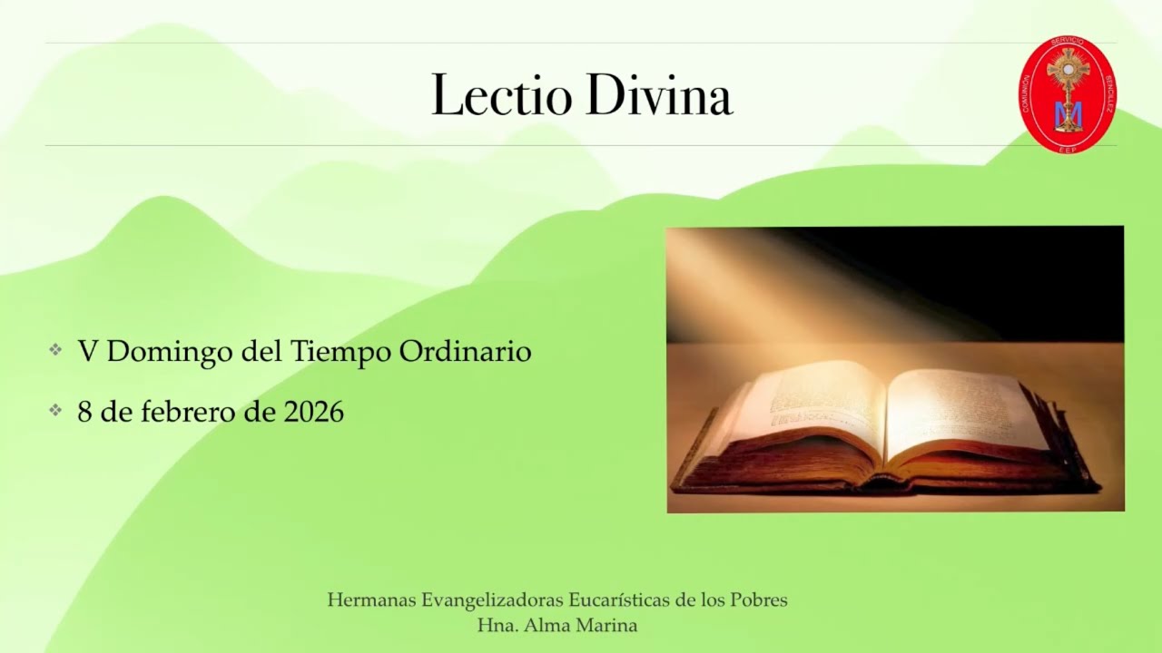 Lectio Divina V Domingo del Tiempo Ordinario
