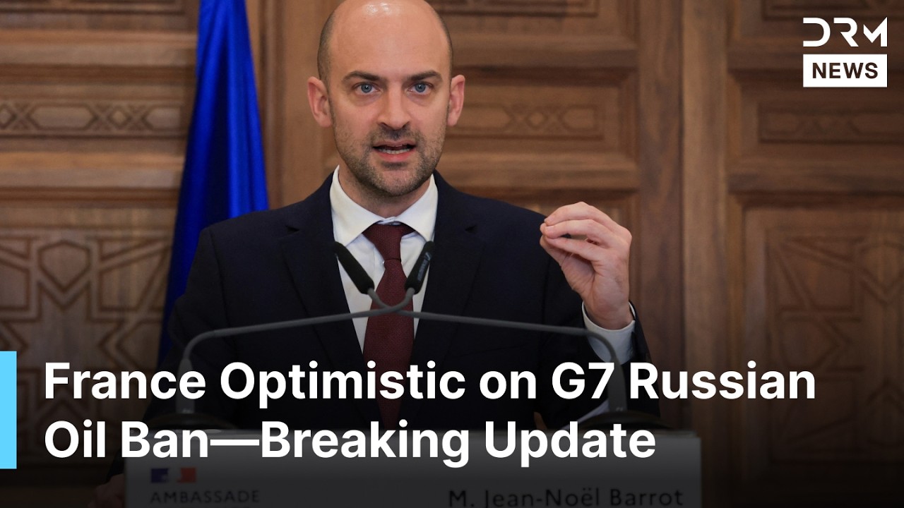 BREAKING: Barrot Drops Bombshell on G7 Russian Oil Ban—Global Energy Shockwaves | DRM News | AC14