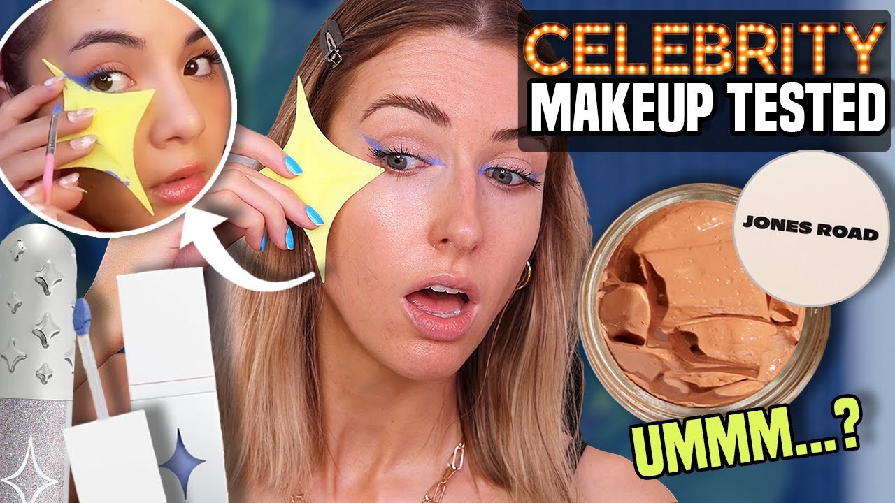 Testing CELEBRITY MAKEUP ARTIST BRANDS.. what's ACTUALLY worth buying?? *jones road, half magic