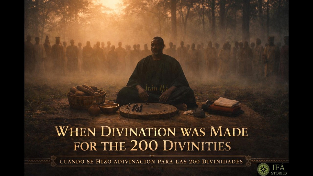 Ifa Odu: Oyekun Iwori - Hizo adivinaci&oacute;n para las 200 divinidades.