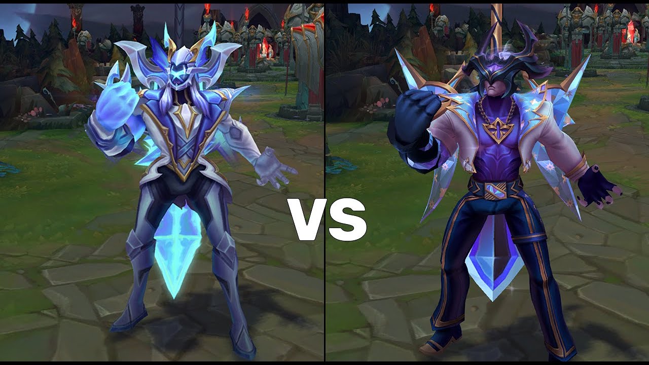 DRX Aatrox vs Prestige DRX Aatrox | Skin Comparison | LoL