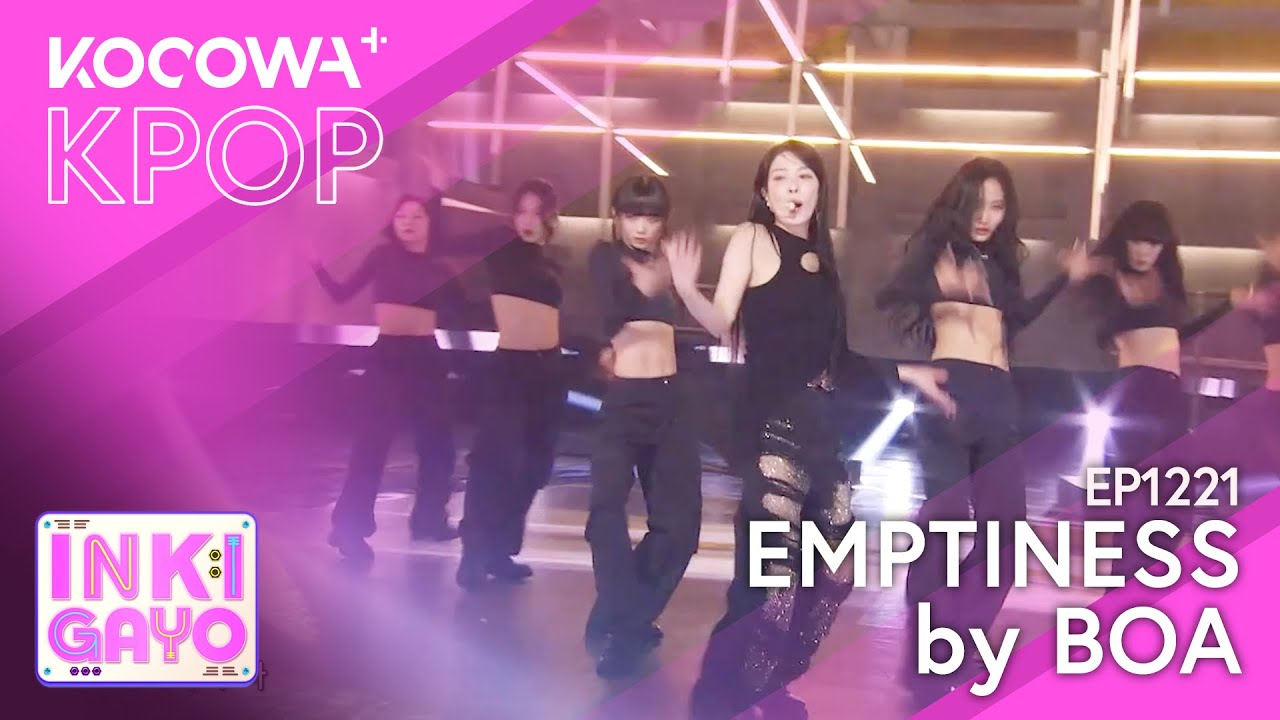 BOA - Emptiness | SBS Inkigayo EP1221 | KOCOWA+