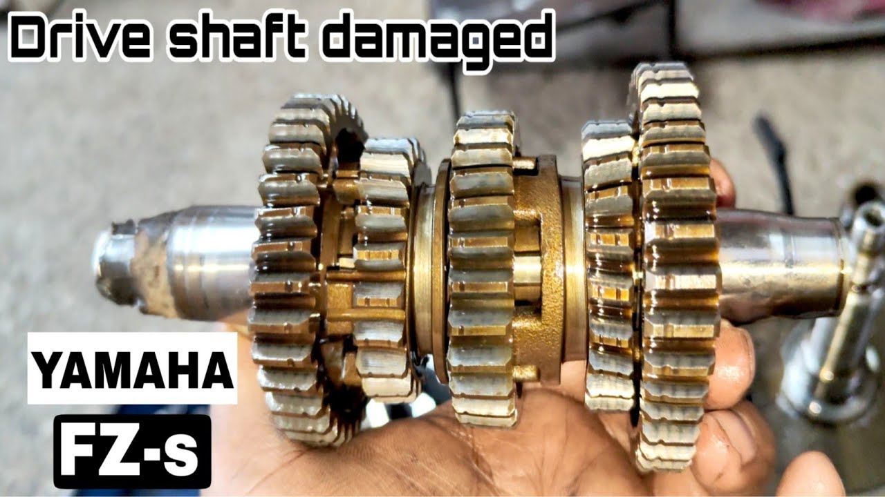 YAMAHA Fzs drive shaft change