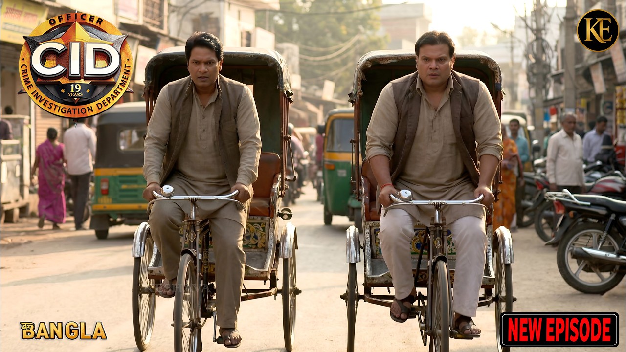 শহরে রিকশা চালকের ছদ্মবেশে দয়া-অভিজিৎ, খুনির উপর কড়া নজর! || CID Bangla || নতুন পর্ব ২০২৬