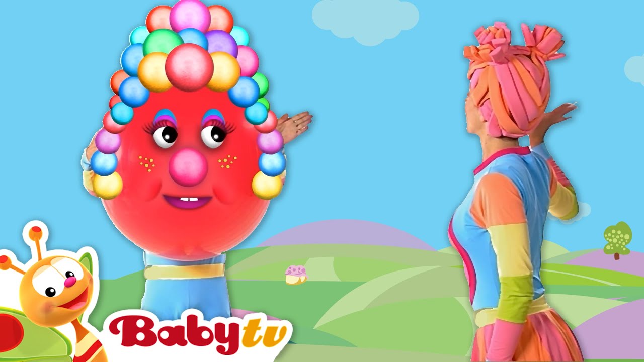 Tipa & Tupa Bermain dengan Bola Merah Besar & Naik Balon Udara Panas! @BabyTVIndo