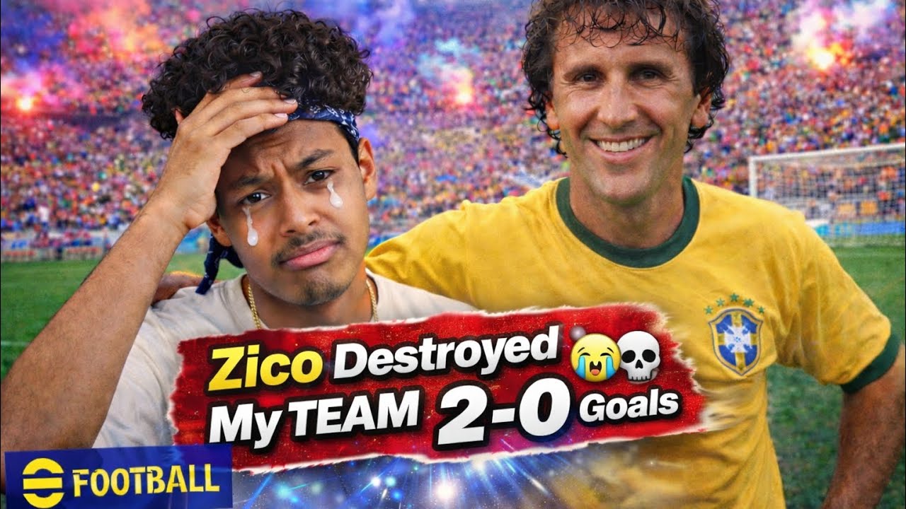 Zico Destroyed My Team 💀 2-0 Goals 😭 | eFootball 