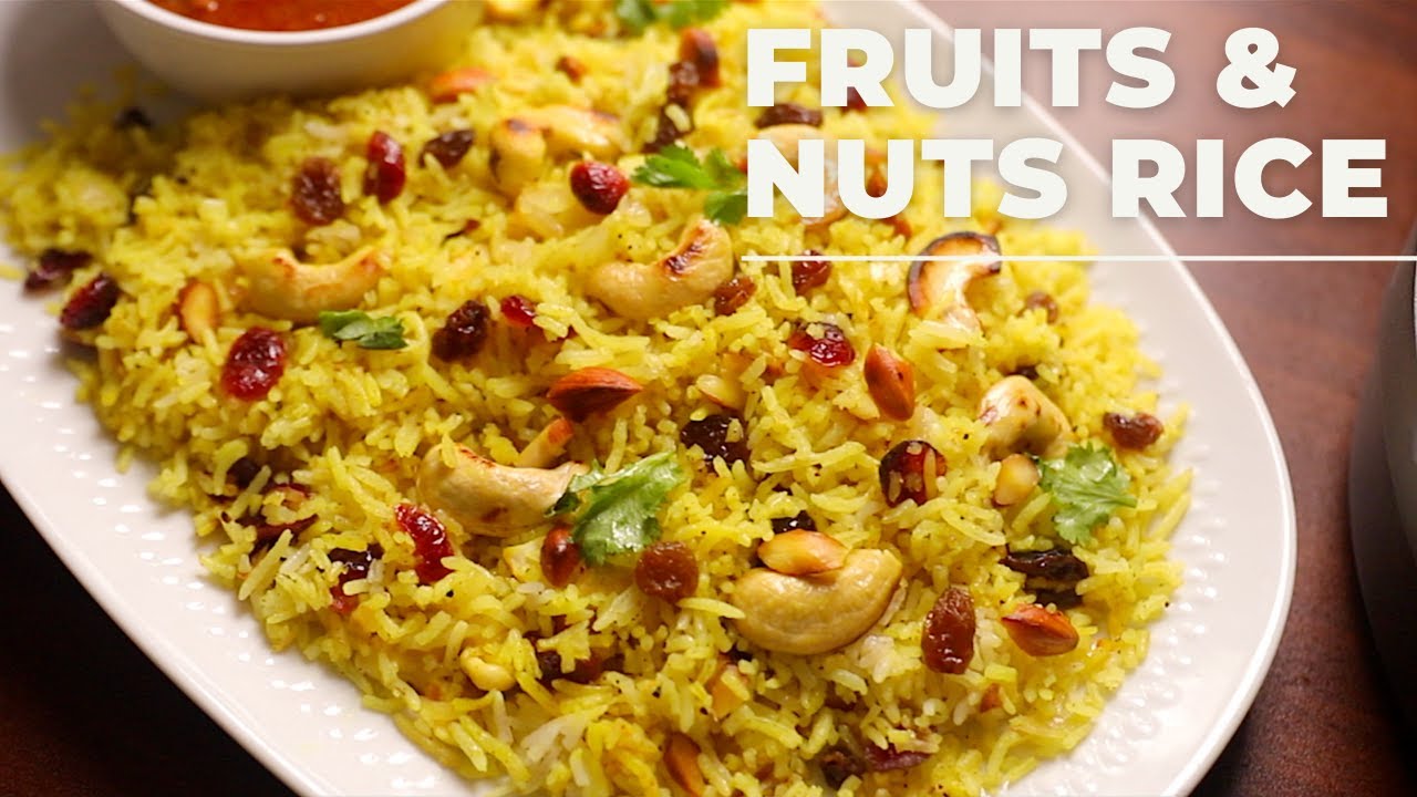 FRUITS AND NUTS RICE RECIPE!