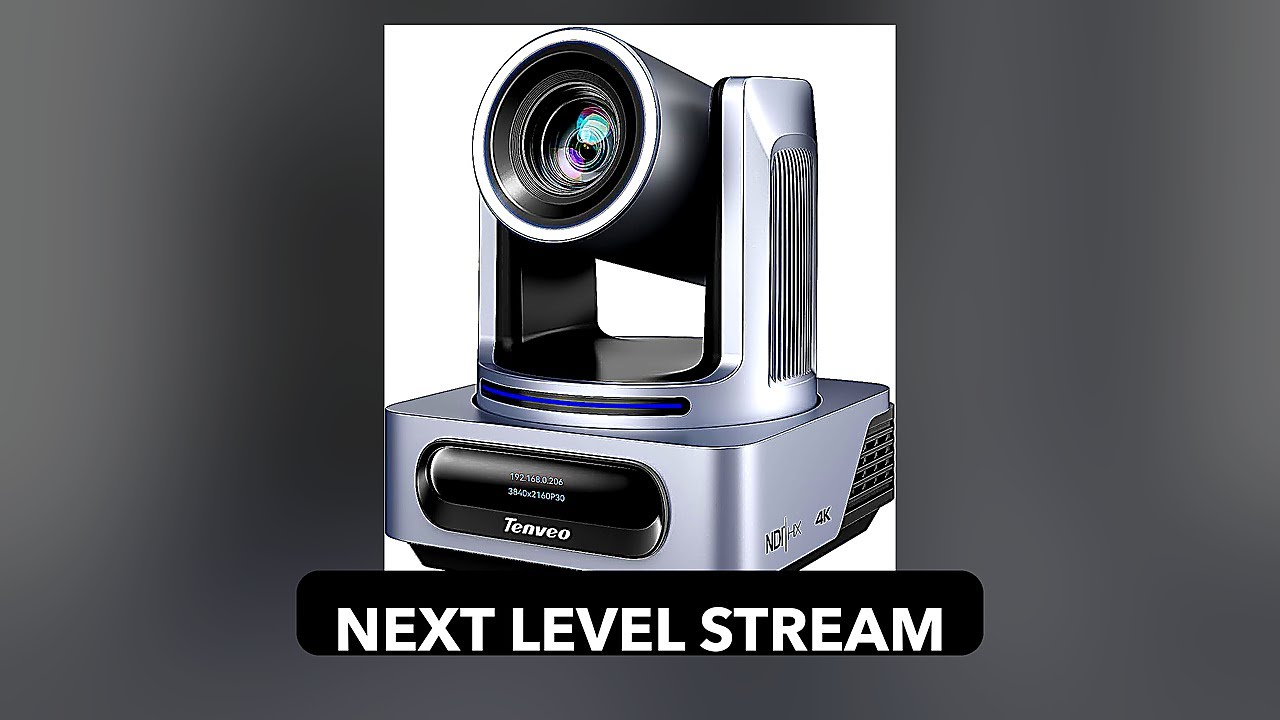 Tenveo 4K NDI PTZ Camera Professional Grade. Mastered.