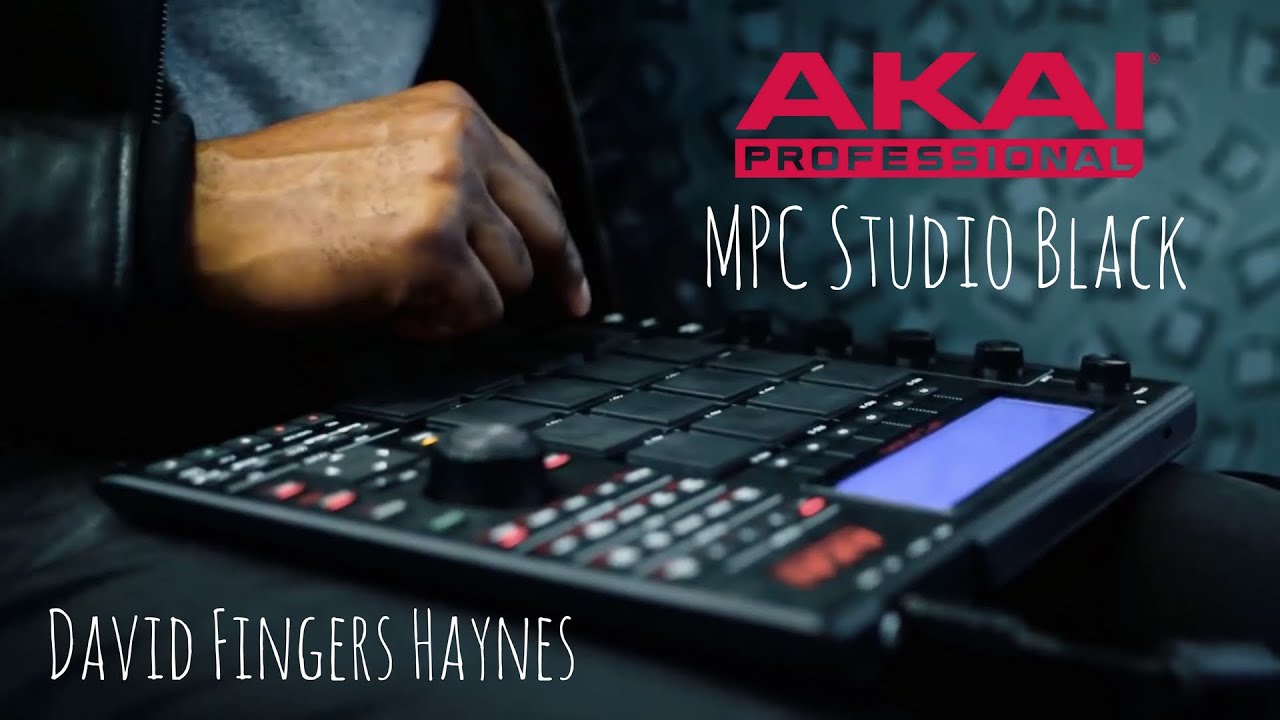AKAI : David Fingers Haynes rencontre la MPC Studio Black (vid&eacute;o de la boite noire)