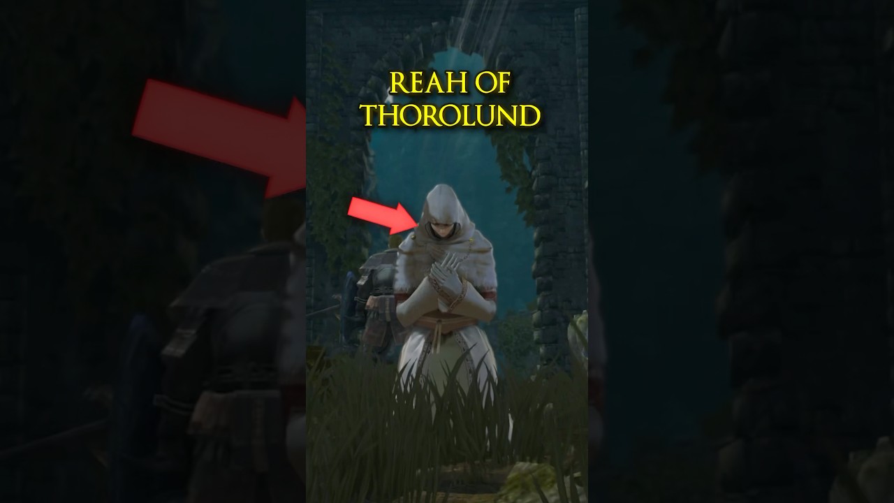 Why is Reah in Lordran? #darksouls