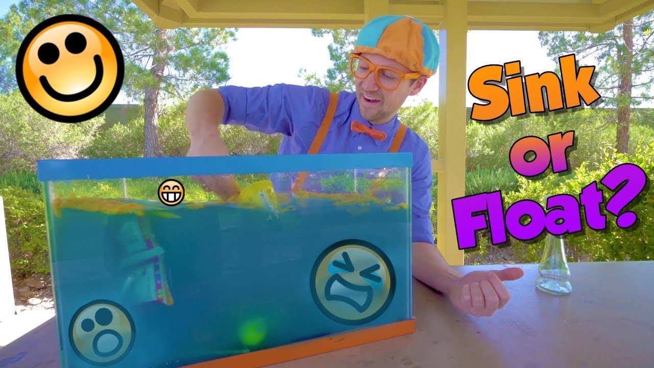 Sink or Float - Blippi Explores | Educational Videos for Kids