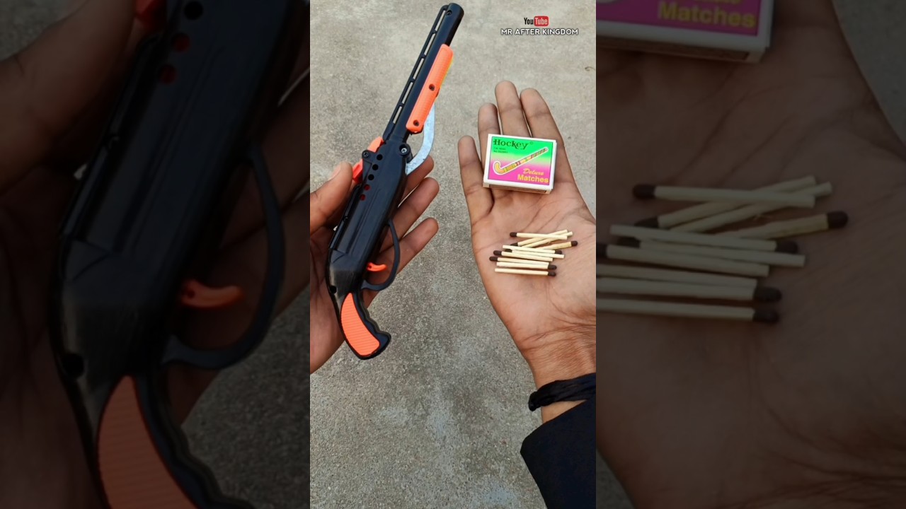 Amezing Gun Crazy 🤣 crackers testing | matchstick gun #amezing #gun #diwali #new