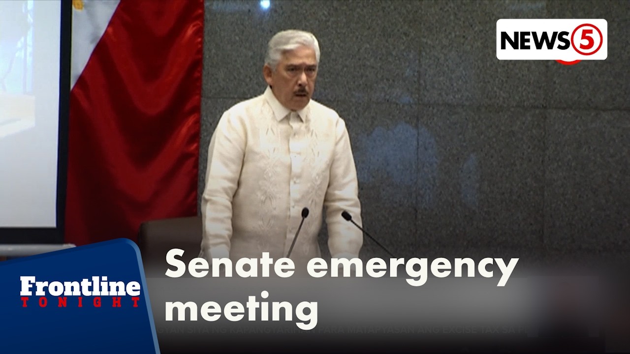 Pagtugon ng gobyerno sa gulo sa Middle East, pag-uusapan sa Senado | Frontline Tonight
