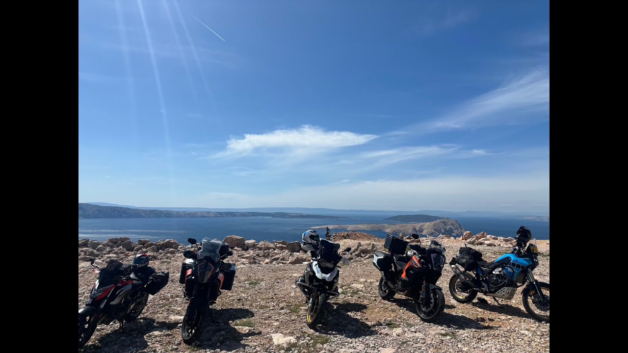 Kroatien Motorradtour Teil 1 von 3    Wörgl-Pula-Zadar
