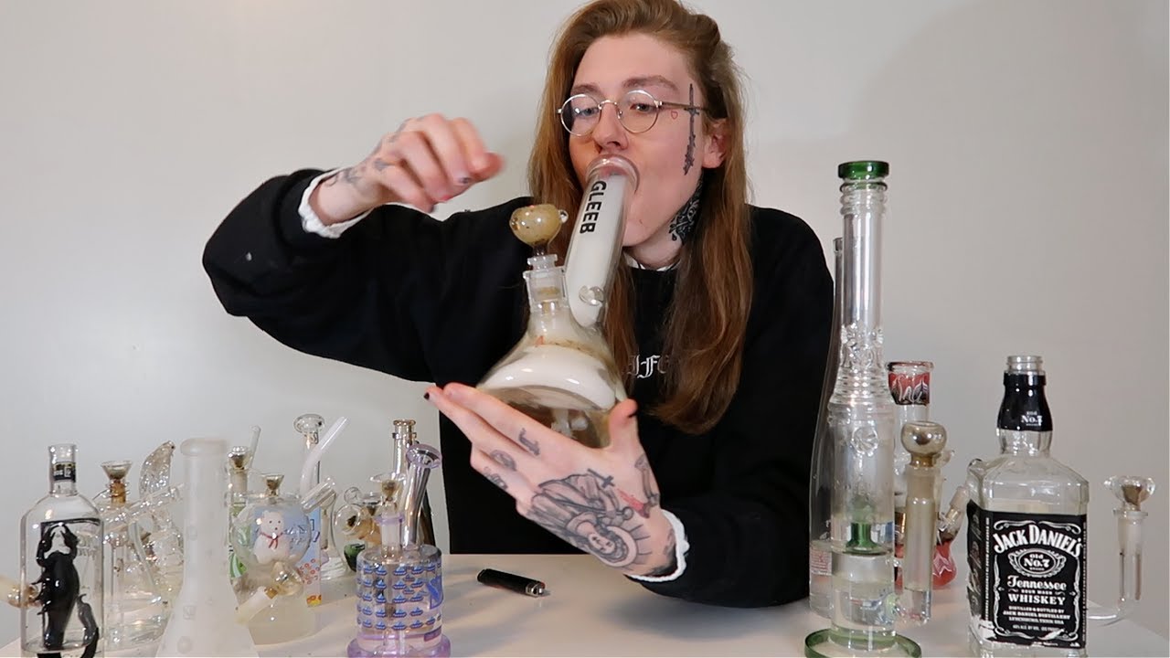 SMOKING OUT OF ALL MY BONGS