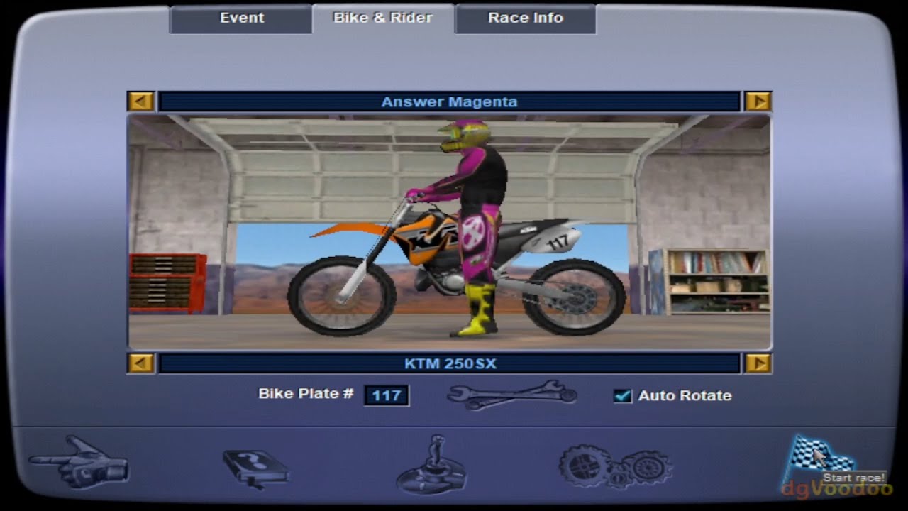 Motocross Madness 2 | 5 Stunt Events with Random Riders & Bikes ||
