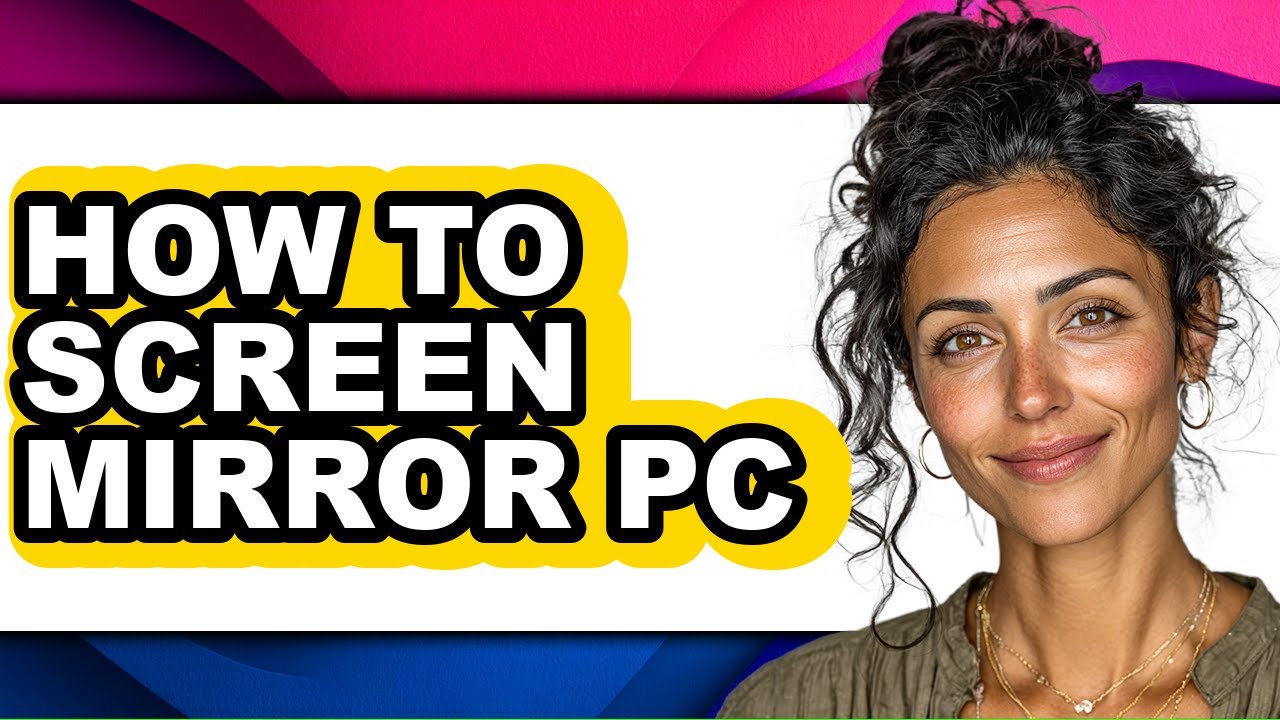 How to Screen Mirror Pc (updated)