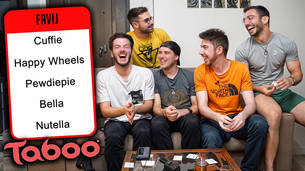 TABOO: INDOVINA GLI YOUTUBER! con @MikeShowSha  @zGiampyTek & @xMurryPwNz