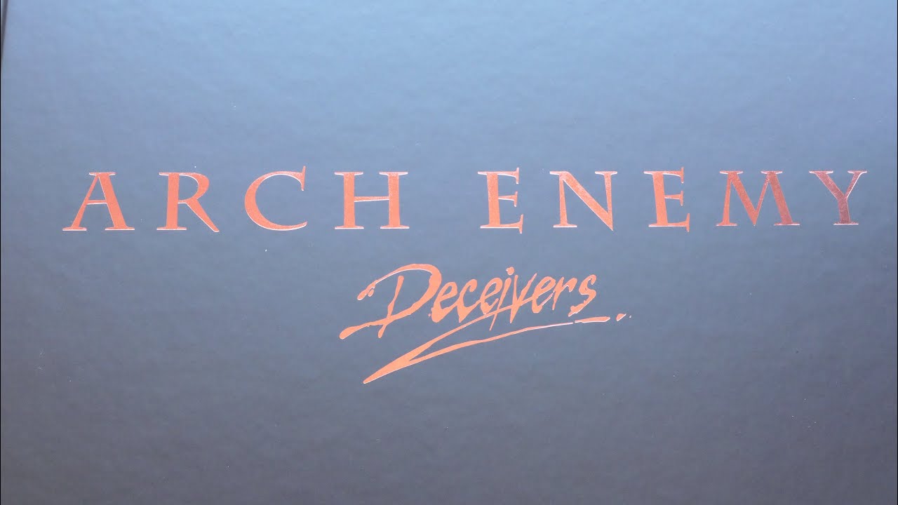 Arch Enemy - Deceivers | Deluxe Limited Numbered Edition + Glow in the dark edition | Vinyl Unboxing