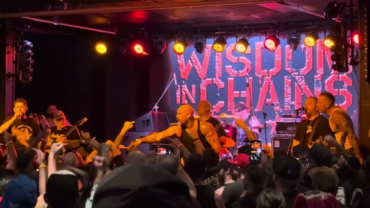 Wisdom In Chains ft. White Trash Rob (Blood For Blood), All Fucked Up @ Reverb, Reading Pa 05/17/25