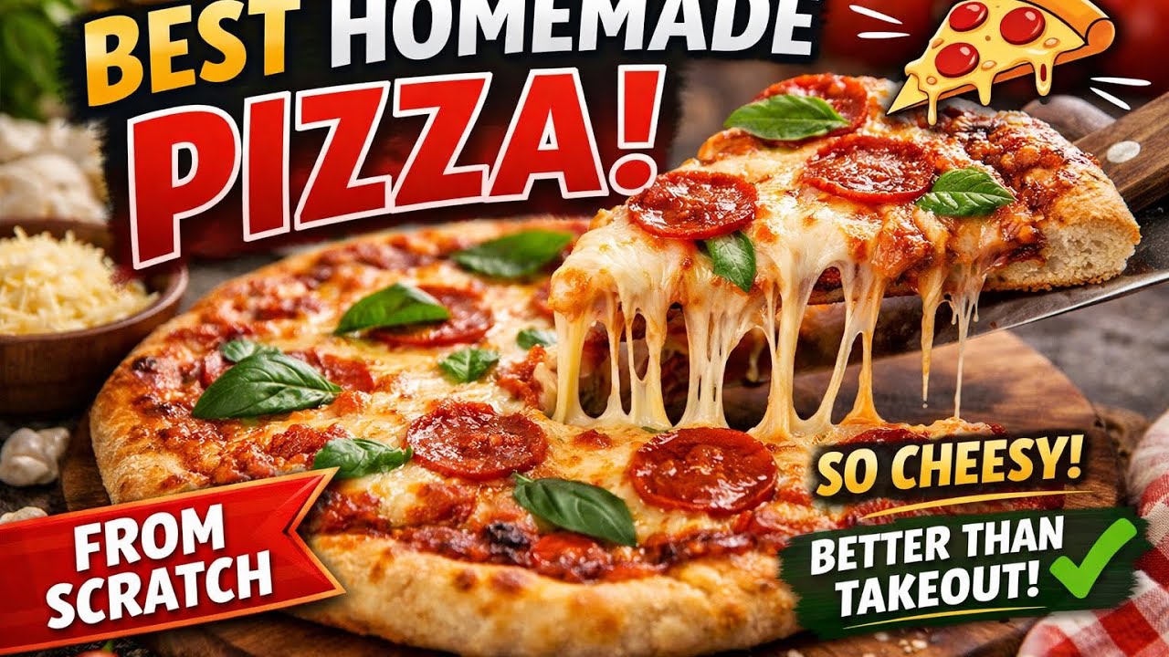 Homemade pizza 🍕 recipe || satisfying my craving|| #homemadepizza 