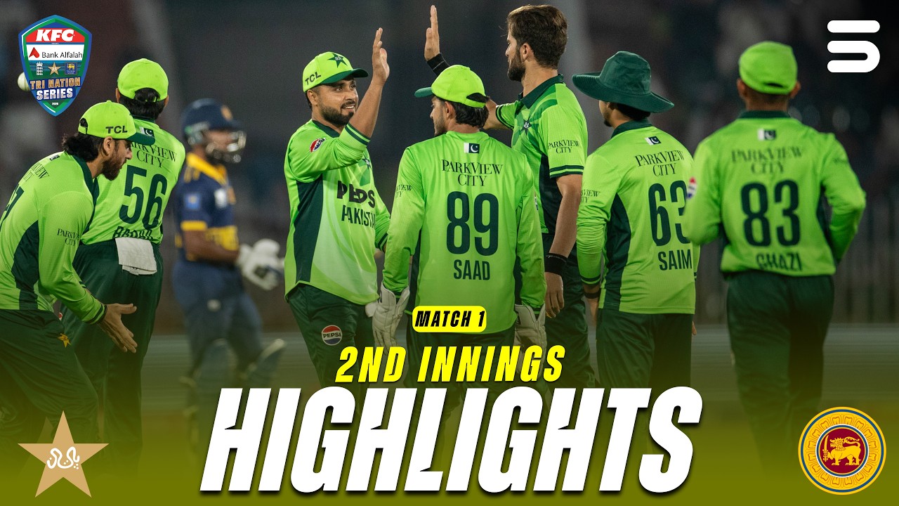 2nd Innings Highlights | Pakistan vs Sri Lanka | Match 1 | ODI Tri-Series 2026 | PCB | M9S1H