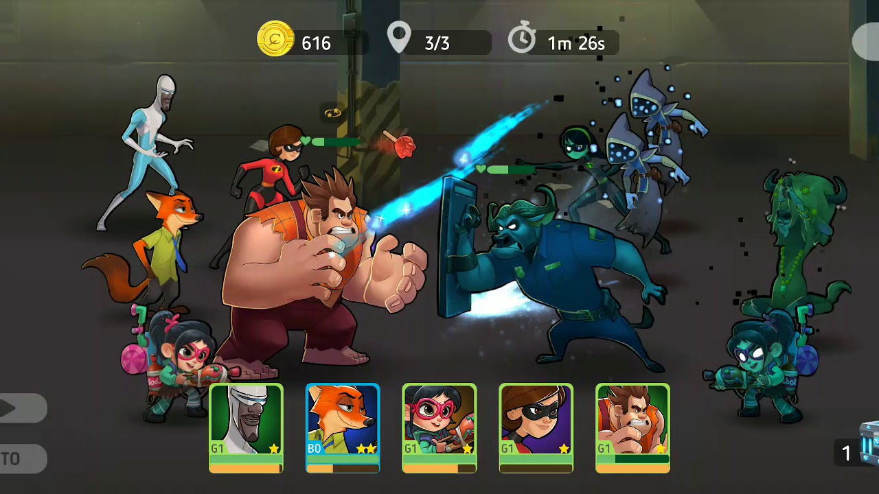 Disney Heroes: Battle Mode Chapter 4: Buried Line (P1)