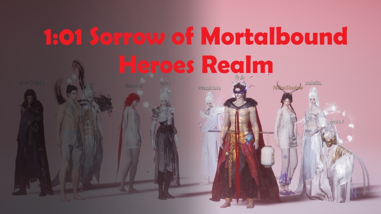 1:01 Sorrow of Mortalbound Speedrun - DPS PoV - Where Winds Meet