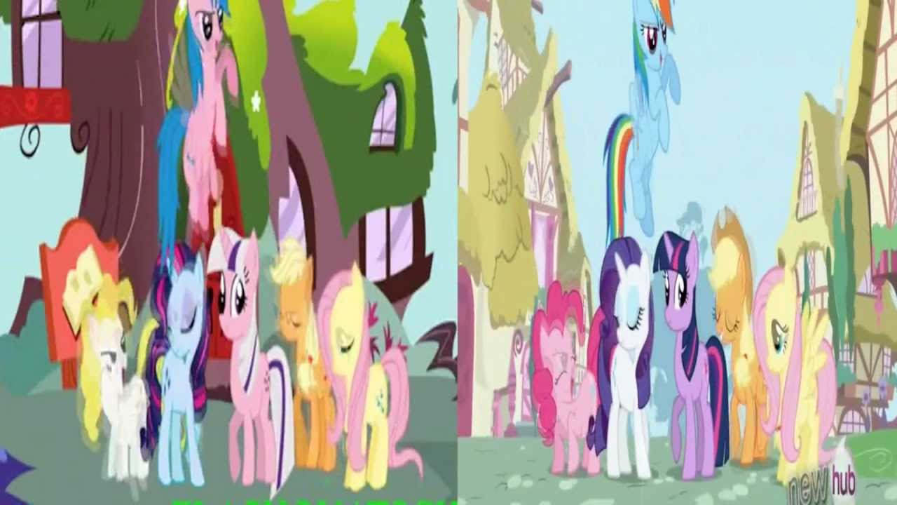 My Little Pony 30th Anniversary. '30 Years of Friendship.' G1 - G4 Crossover.