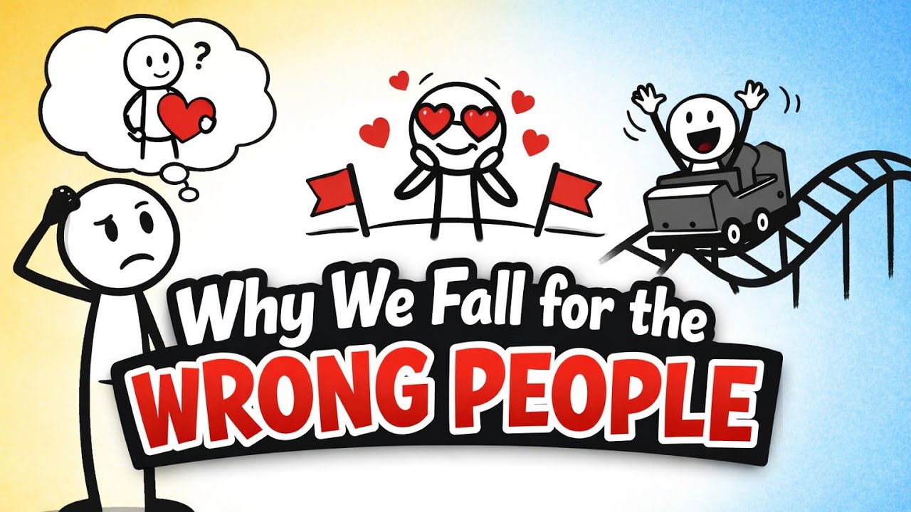 Why We Always Fall for the Wrong Person❓#psychology 