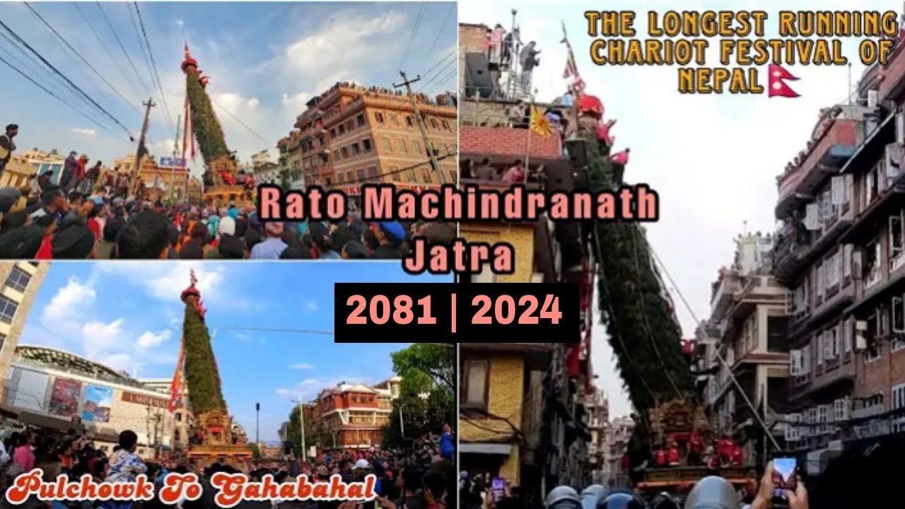 Rato Machhindranath Jatra | Bunga Dya | Pulchowk toGabahal | Patan | Lalitpur | 2081 |