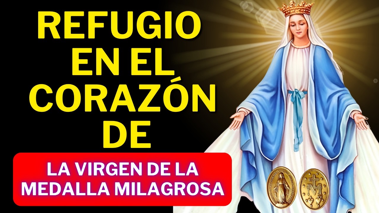 ORACIÓN DEL ROSARIO A LA VIRGEN DE LA MEDALLA MILAGROSA 💙 BENDICIÓN Y PAZ HOY
