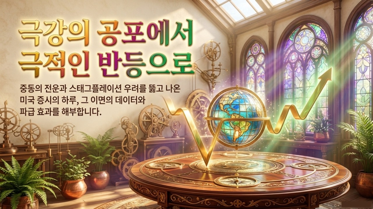 [3/10 미국증시] 유가 폭락과 엔비디아가 만든 역대급 반전: 미 증시 반전의 서막! 유가 급락과 금리 인하 기대감이 만든 부활