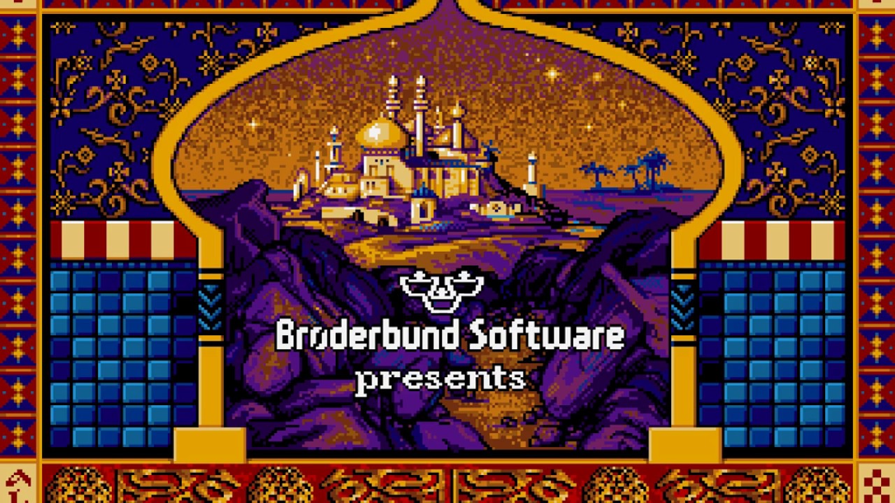 Prince of Persia (PC/DOS) 1990, Br&oslash;derbund Software, Inc.