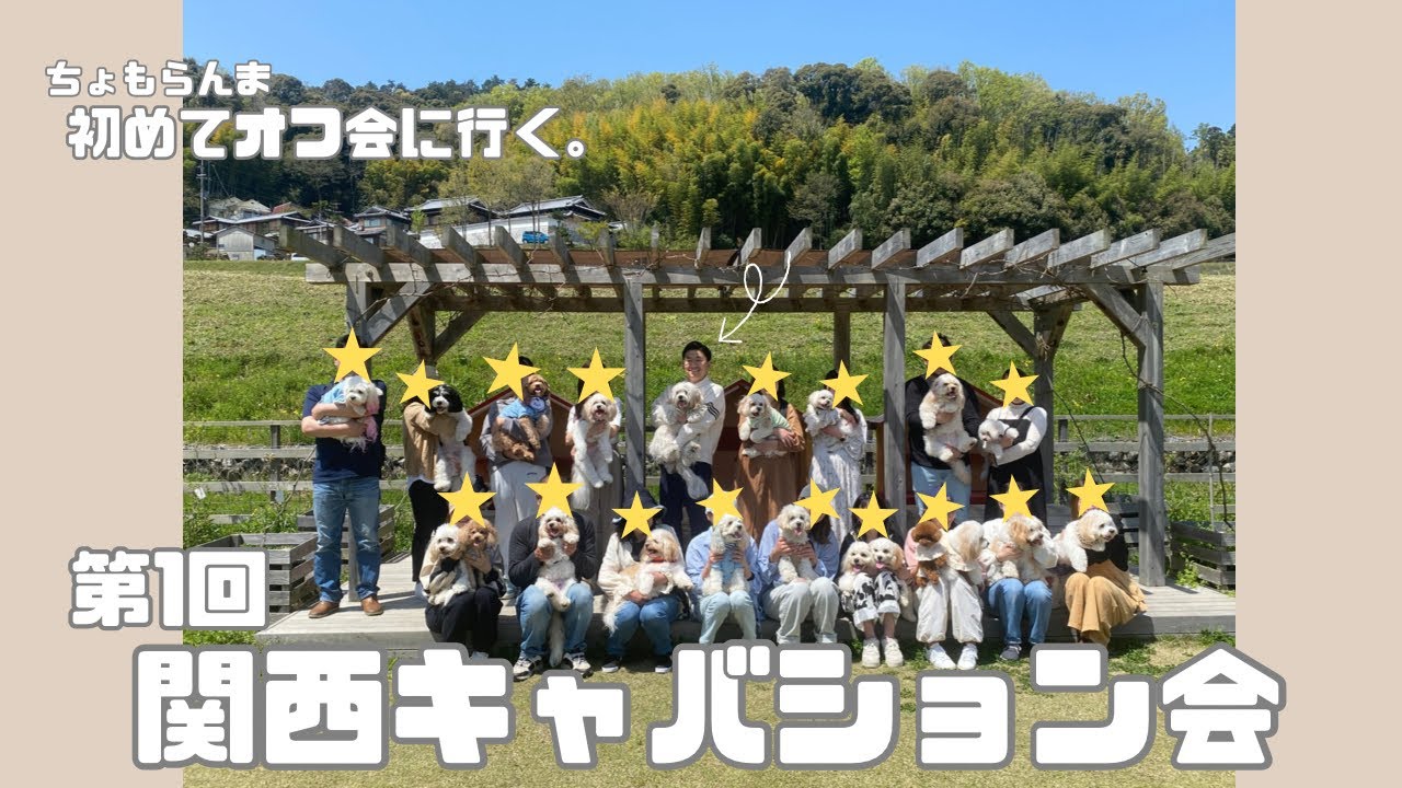 【第1回 関西キャバション会】ちょらんまに友達が出来ました🐶✨