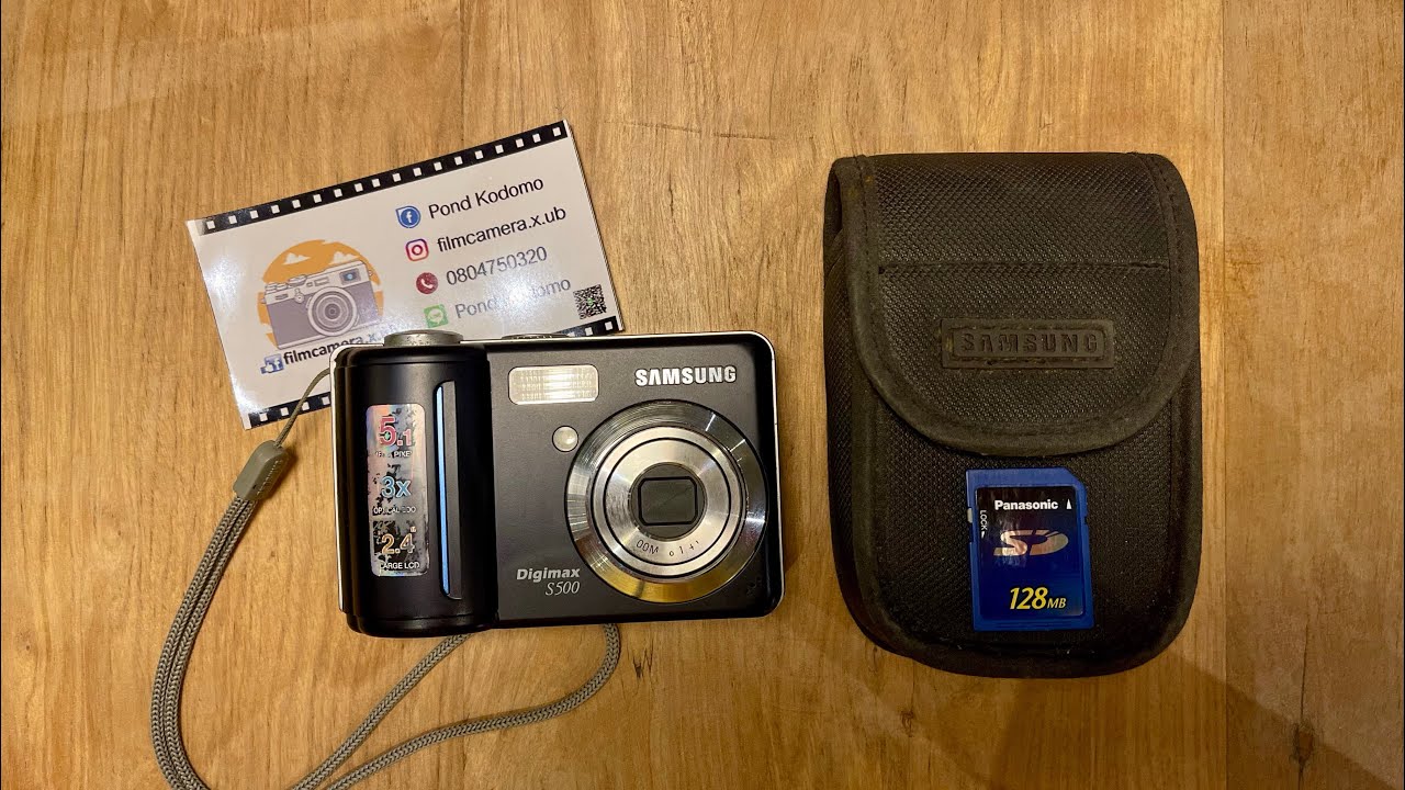 กล้องดิจิตอลSamsung Digimax S500📸 รีวิวกล้องby filmcamera.x.ub