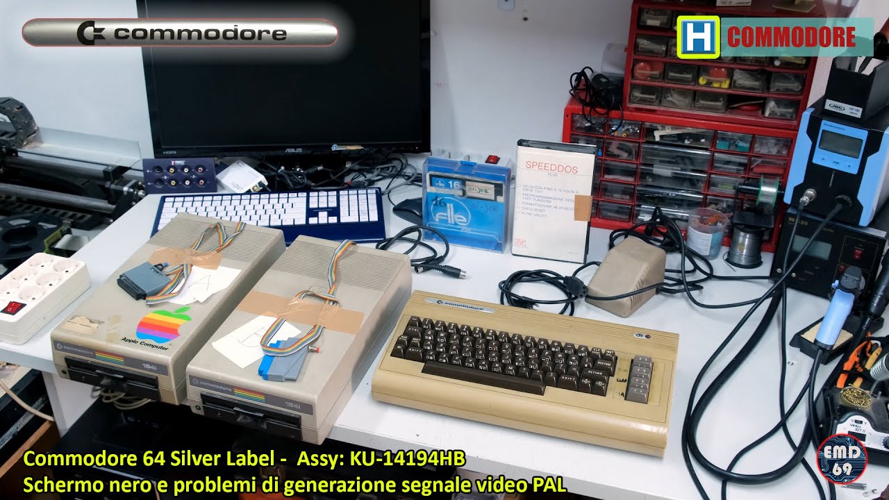 RIPARO LA 1ª VERSIONE di C64 