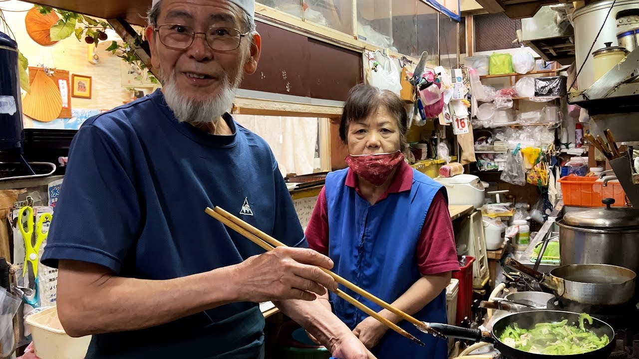 78歳まだまだ現役!!大衆食堂ミルク【ご家族で40年以上】安くて旨くてボリュームがある【沖縄・那覇】お客さんもお婆ちゃんから孫まで3代通うミルク食堂