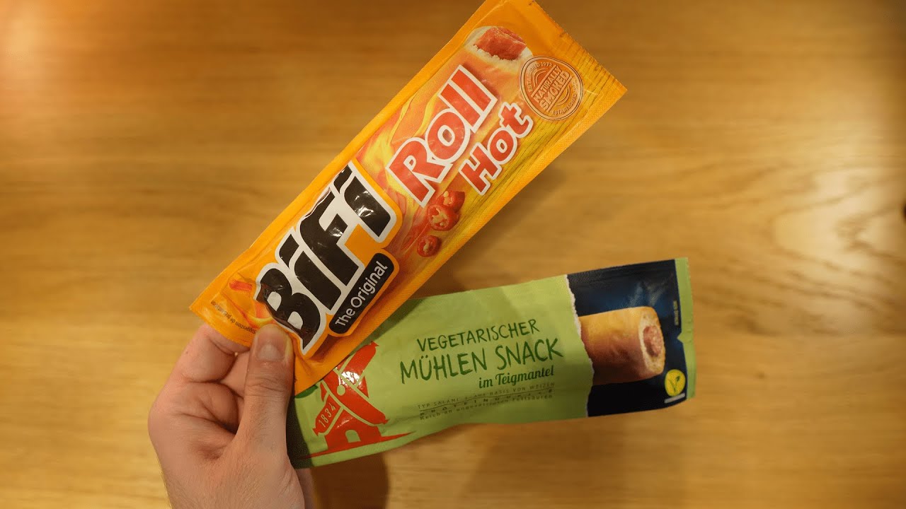 BIFI Roll VS Vegetarischer Mühlen Snack