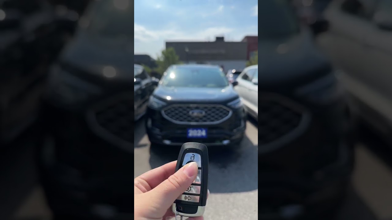 Vehicle reveal! ✨ The new 2024 Ford Edge Titanium 😍 #fordedge #2024 #new #vehicle #foryou