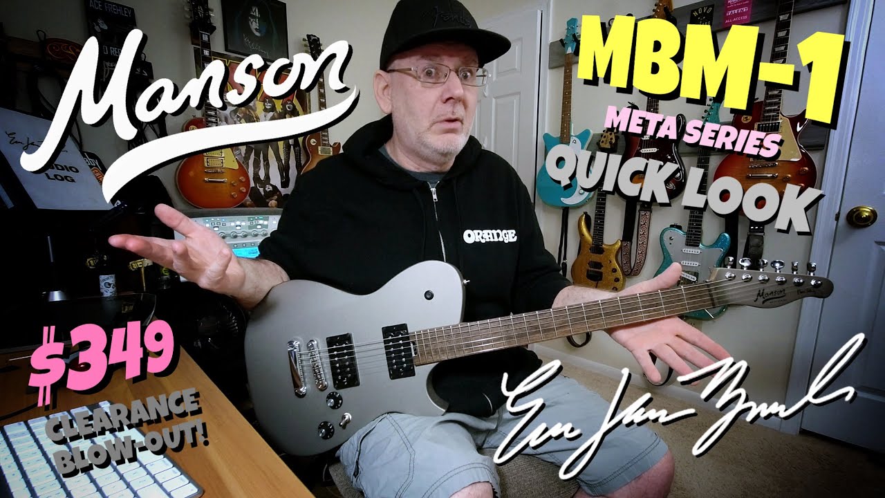 Manson MBM-1 Quick Look - Matt Bellamy Signature
