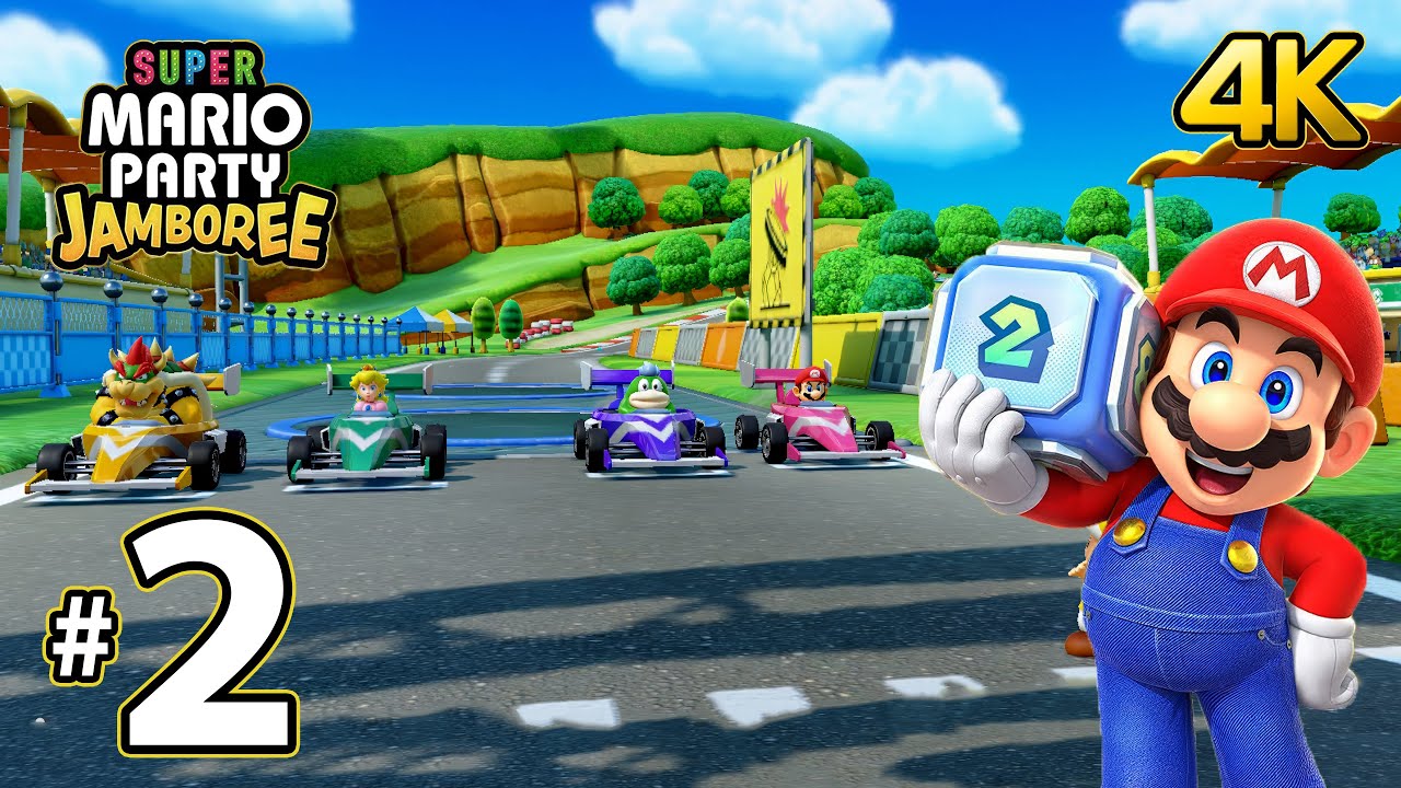 Super Mario Party Jamboree Walkthrough in 4K | 3 Player Co-Op | Episode 02